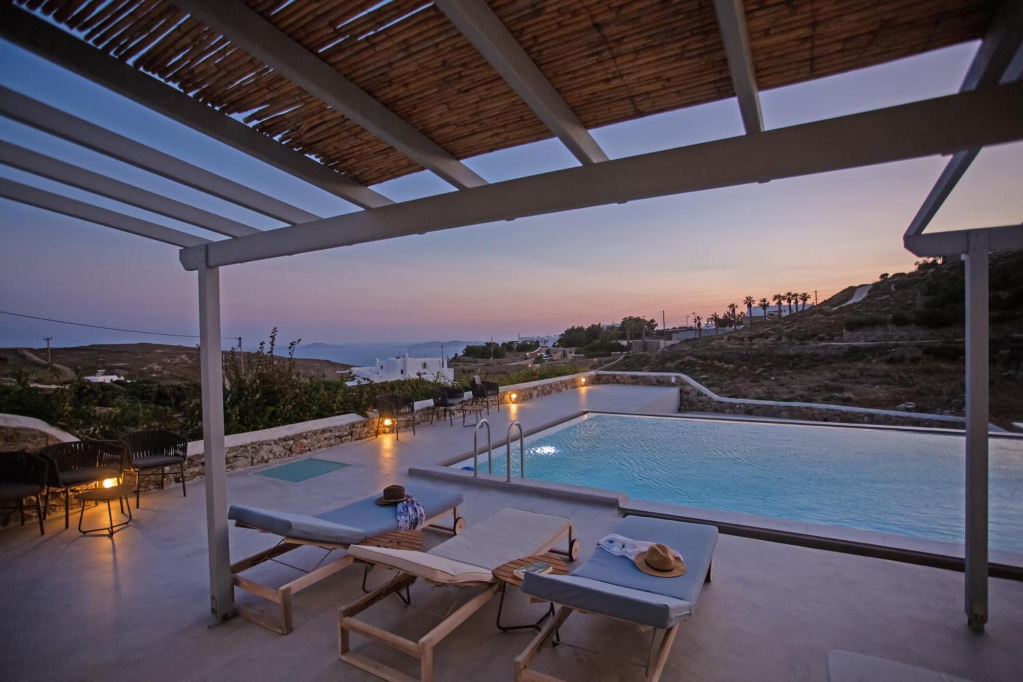 Aqua Breeze Seaview Pool Suites Mykonos Mykonos Town Eksteriør bilde