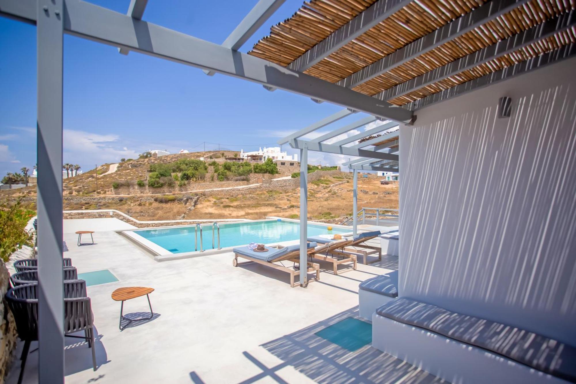 Aqua Breeze Seaview Pool Suites Mykonos Mykonos Town Eksteriør bilde