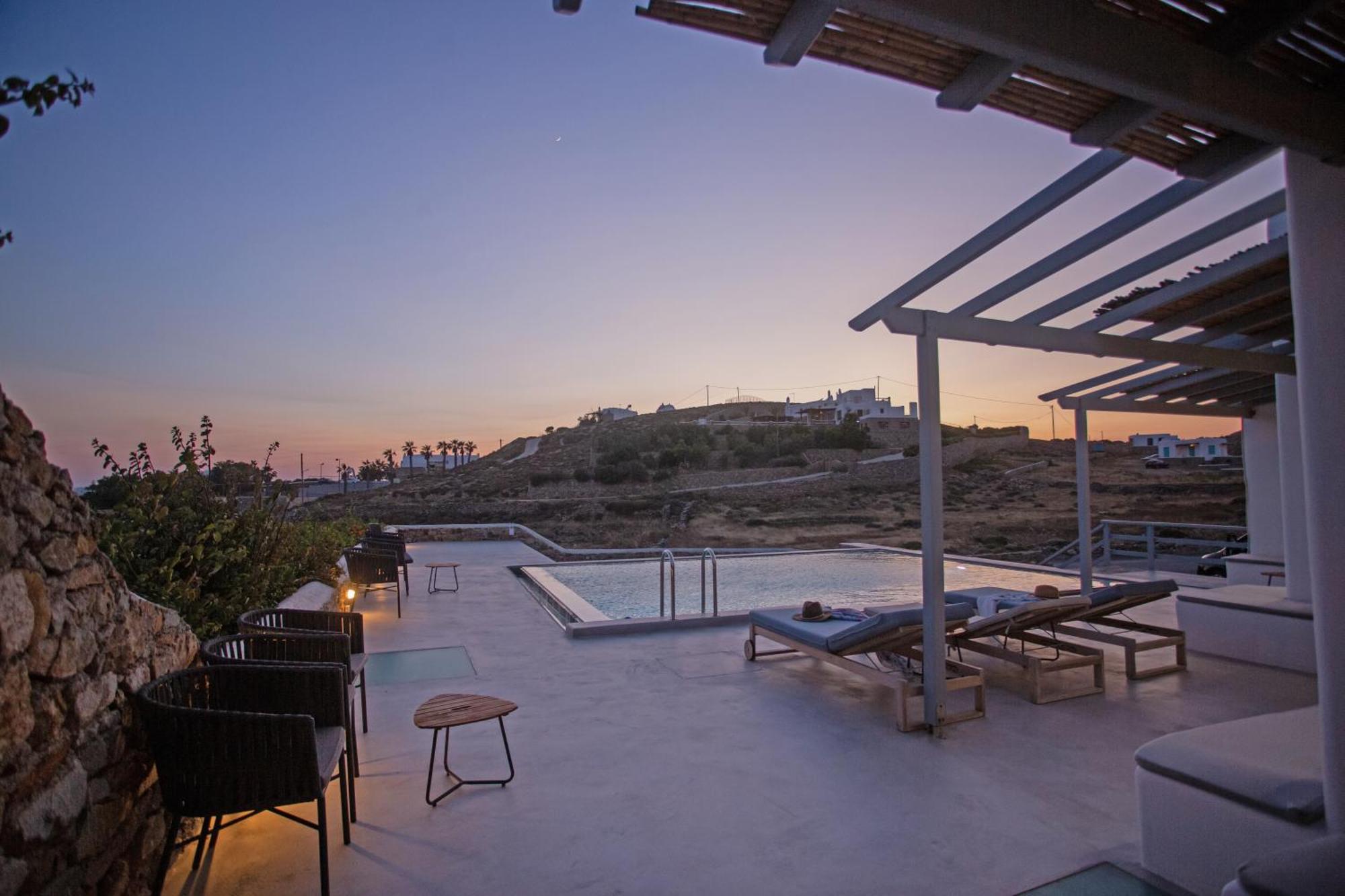 Aqua Breeze Seaview Pool Suites Mykonos Mykonos Town Eksteriør bilde